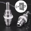 2 Pack -6AN Male Flare Bulkhead To 5/16 Hose Barb Fuel Tank Fitting 6An 6 AN
