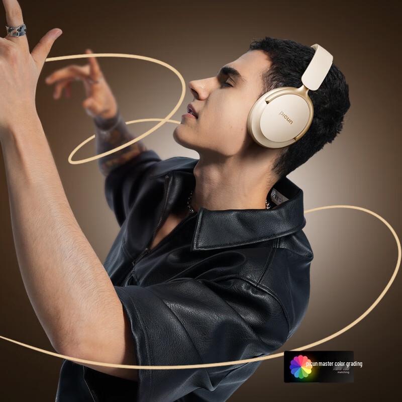 Pincun NC60 Pro Wireless Gaming Headset with ANC and Spatial Audio