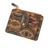 Portable Vintage Women's Short Wallet Multi-position Large Capacity Pocket Purse Soft Leisure Multi-card Slot Purse Unisex
