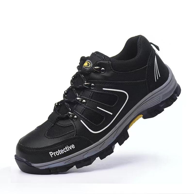 Labor Insurance Shoes Men's Breathable Anti-smashing and Anti-piercing Construction Site Safety Shoes
