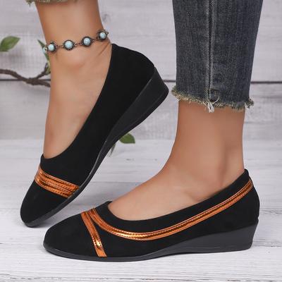 Moda Moda Temperamento Zapatos de Mujer 2025 Otoño Nuevo Artículo Zapatos de Frijol con Punta Redonda para Mujer Zapato Casual Simple Versátil para Mujer Zapatos