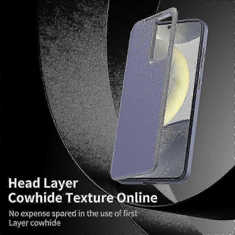 For Samsung Galaxy A56 5G Case with Card Holder Smart View Window L...