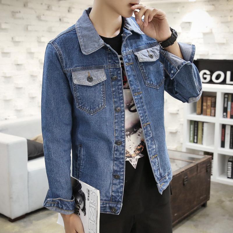 Denim jacket men's new trend denim 