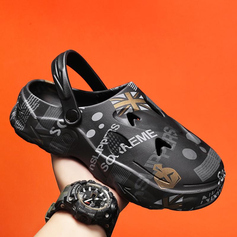2024 Factory Cheap EVA Men's Clogs Shoes Lightweight Wholesale Plastic Clog Men Beach Working Sandals With Men Clogs&Mules