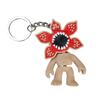 Keychain Pendant Flower Shape 3D Printed Stress Relief Charm Keys Backpack Purse Lightweight Key Holder