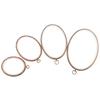 Embroidery Hoop Art Oval Plastic Ring Sewing Accessory for Embroidery Kit Home Craft
