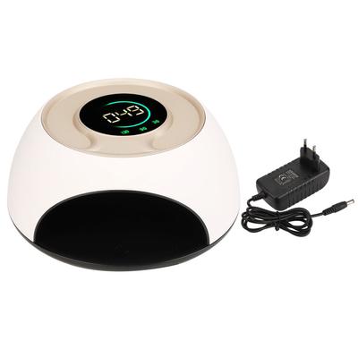 120W UV Gel Nail Lamp with 3 Timer Setting 42 Light Chips Dual Light Source Nail Art Tools for Gel