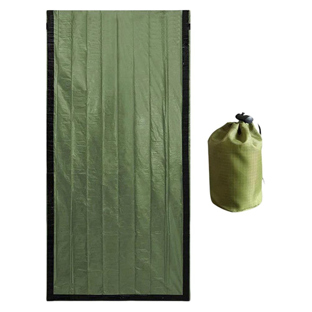 Emergency Sleeping Bag Waterproof Survival Sleeping Bag Thermal Bivy Sack Emergency Blanket for Outdoor Camping Hiking