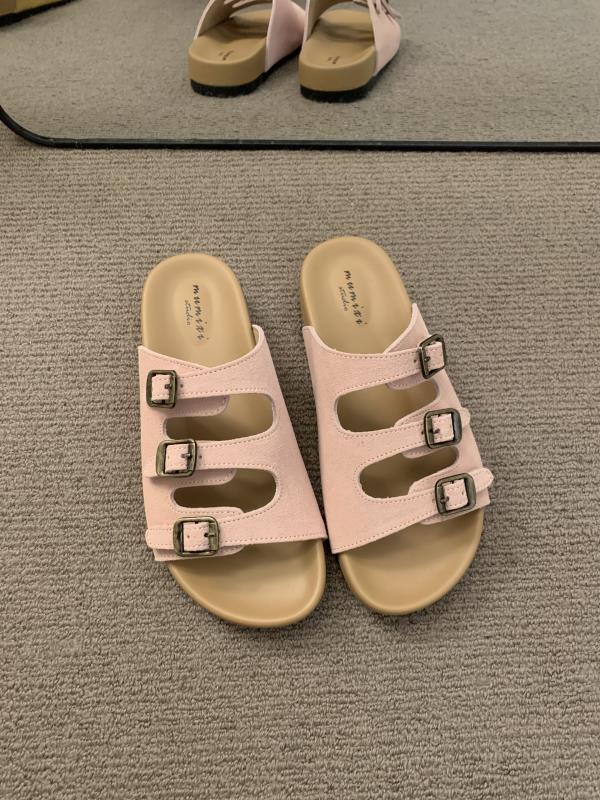 

Модные туфли конфетных цветов, тапочки, мягкие шлепанцы, женские шлепанцы, резиновые шлепанцы, флокированные, удобные, 2025, гавайские, плоские, повседневные, сандалии 35