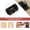 Concealed Hinge Jig Kit 35mm Precise Hole Punching Locator Hinge Hole Drilling Guide Boring Dowel Jig for Cabinet Door