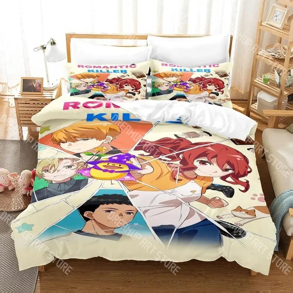 Fashion Cute Romantic Killer Bedding Set Single Twin Full Queen King Size Bed Set Kids Bedroom Duvetcover Sets Bed Sheet Set
