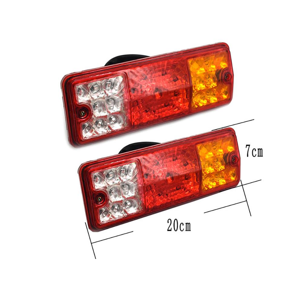 2 шт. Задние фонари для электровелосипеда, водонепроницаемые, ударопрочные, виброустойчивые, УФ-стойкие, задний фонарь 12V#1