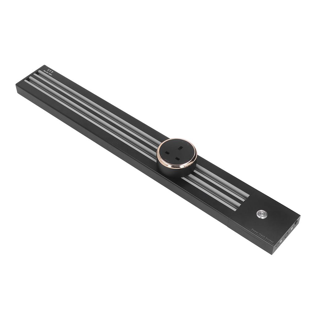 Wall Mounted Removable Track Socket Double Slot 60cm Track and 3 Adapters 8000W 32A