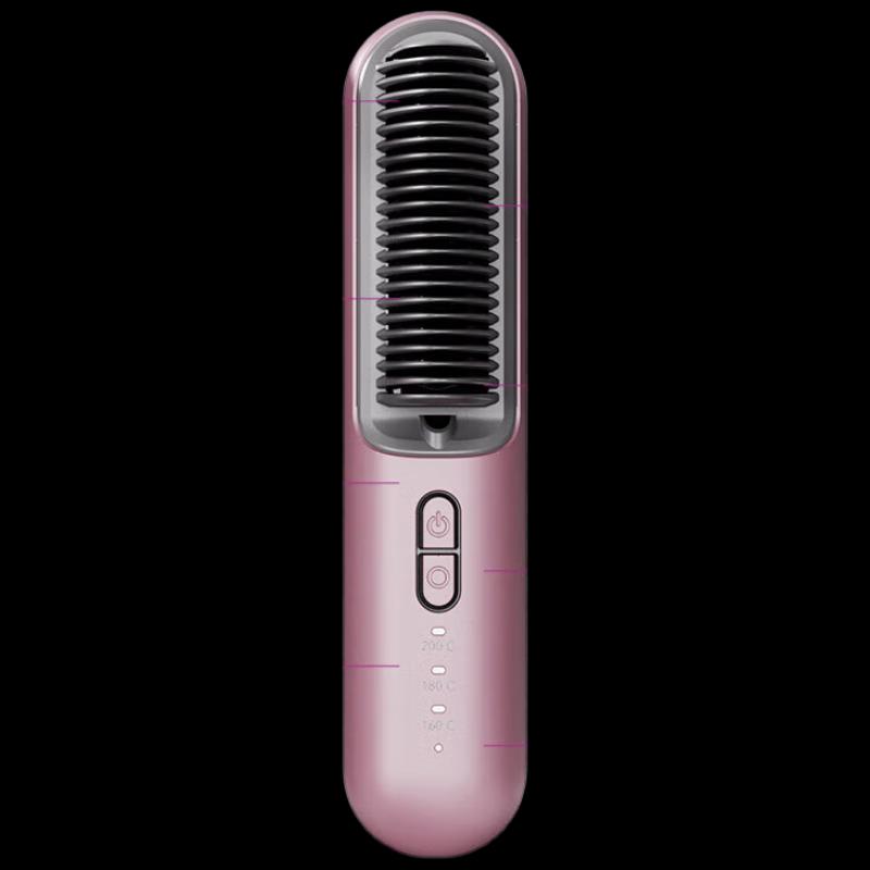 Jindao Cordless Negative Ion Hair Straightening & Curling Comb CN plug (adapter included)