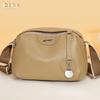 Real cowhide women's bag new trendy fashion large capacity shoulder messenger bag first layer cowhide