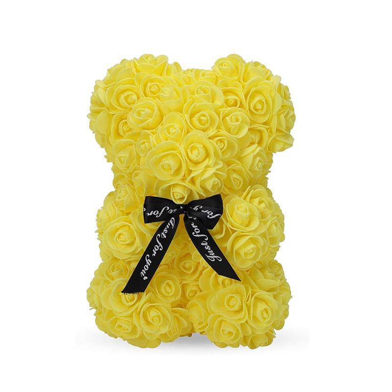1 ST Kunstbloem Eeuwige Roos Teddybeer Moederdag Verjaardag Valentijnsdag Jubileum Cadeau Huisdecoratie