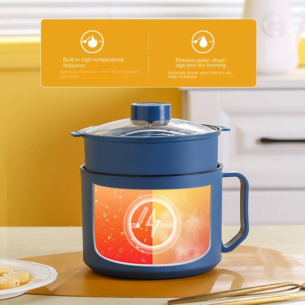 Electric Rice Cooker Soup Heater Pot Cooking Pot Electric Cooker Hot Pot steamer Non-stick Cooking