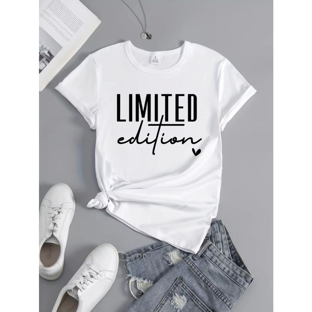 Casual Comfort Printed Top Short Sleeve Women's Versatile Pure Cotton T-Shirts Women’s