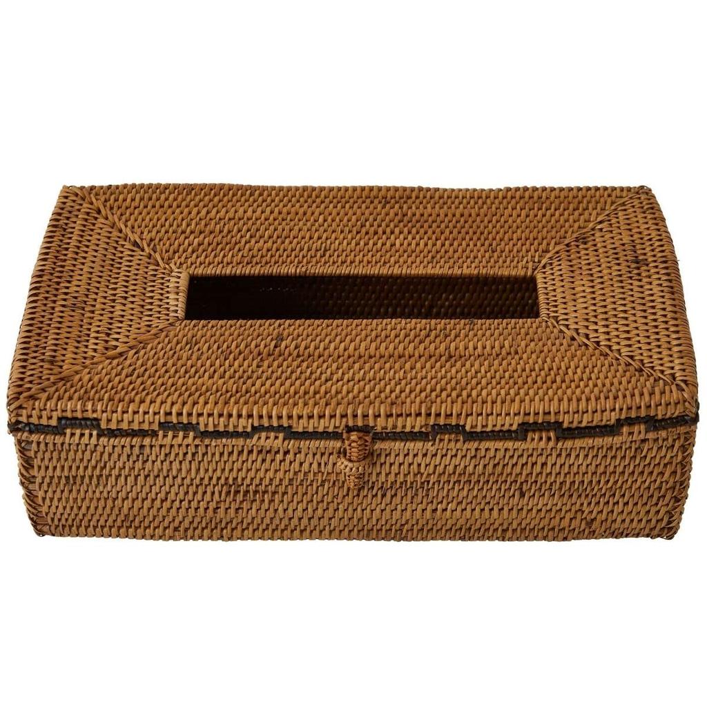 B2c Pouzdro na kapesníčky Atta x Obal na krabičku s kapesníčky Přírodní materiál (Přírodní černá)