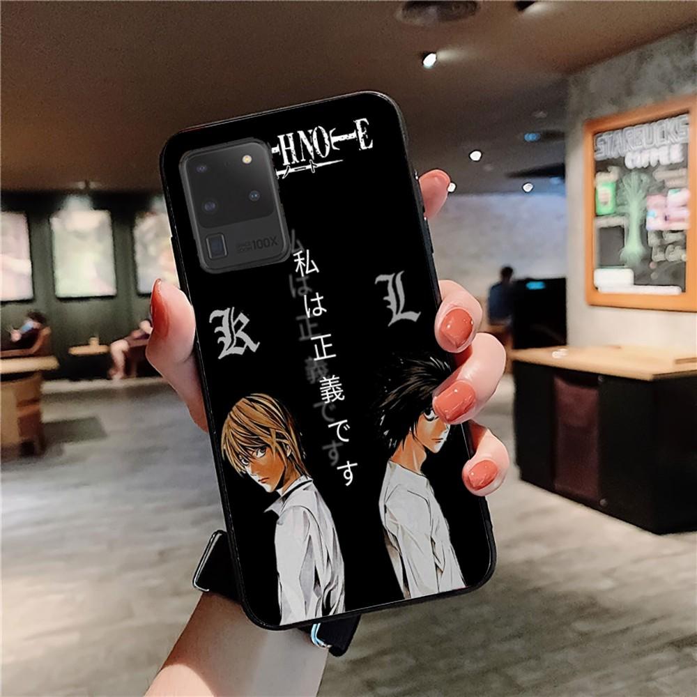 Death Note Phone Case For Samsung S 9 10 20 21 22 23 30 23 24 Plus Lite Ultra FE S10lite Fundas