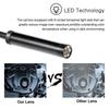 Endoscopio Tipo C Con 2x USB Fotocamera Flessibile da 7 mm Per Smartphone Tablet Computer Impermeabile IP67 Luce LED Regolabile