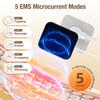 Electric EMS Body Shaping Massager with Ultrasound Cavitation Fat Burner Slimming Machine for Face Lifting Body Weight Loss