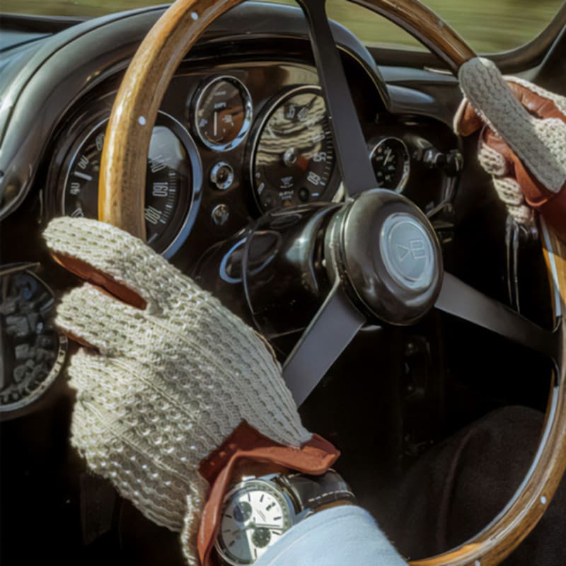 DENTS Lancaster Driving Gloves - Cognac