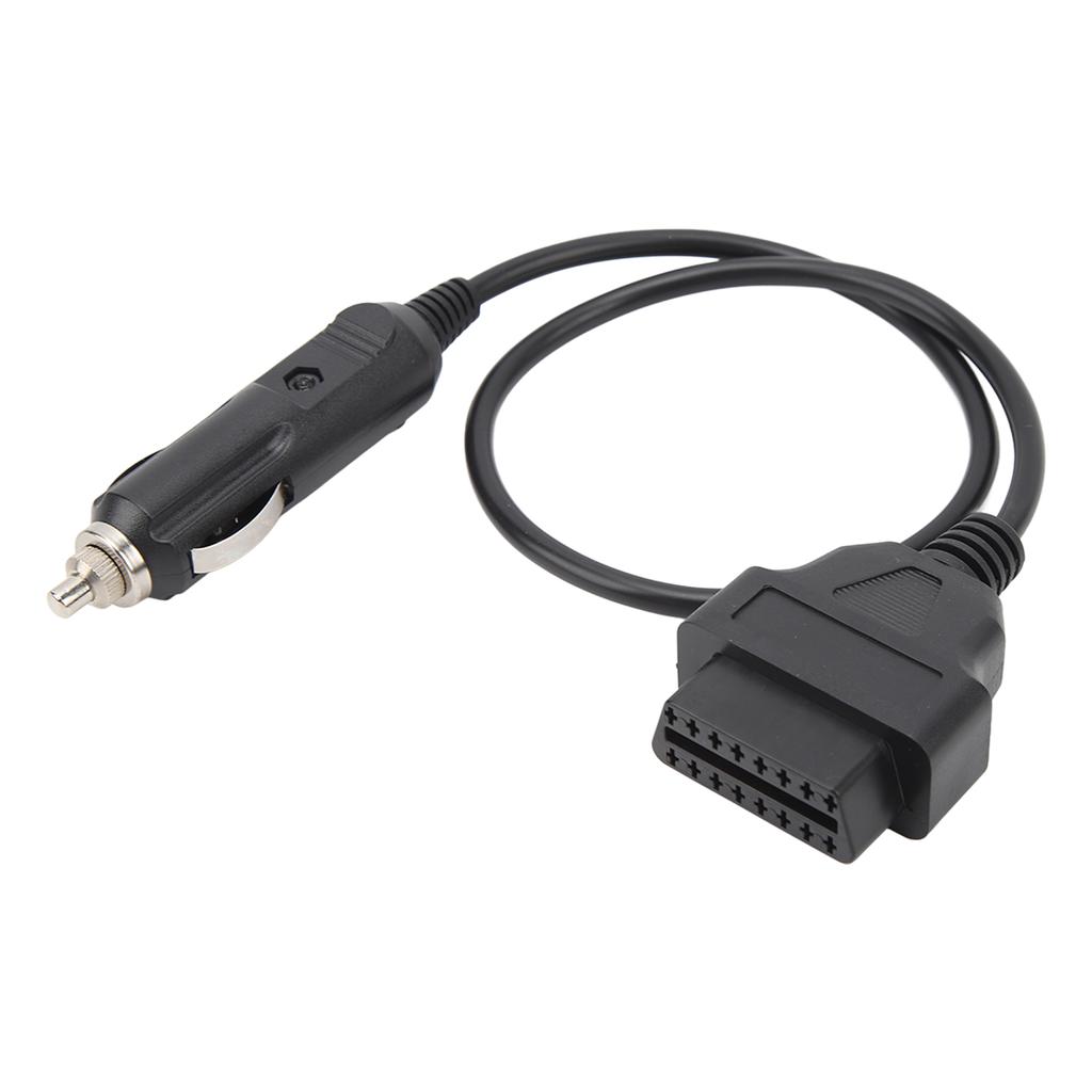 OBD2 Vehicle ECU Emergency Power Supply Cable 12V with Cigarette Lighter Car To OBD Female Connector Cable Adapter
