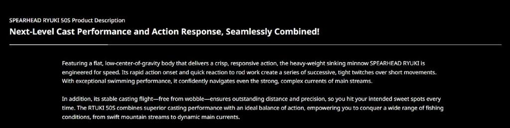 Duo Spearhead Ryuki 50S Sinking Lure DRA4110 (2638)