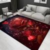 1pc 1582964061Pattern Carpet, Area Rug For Living Room Bedroom Room Bed Chair Laundry Entryway Corridor Yard Non-slip Outdoor Camping Rug Fl