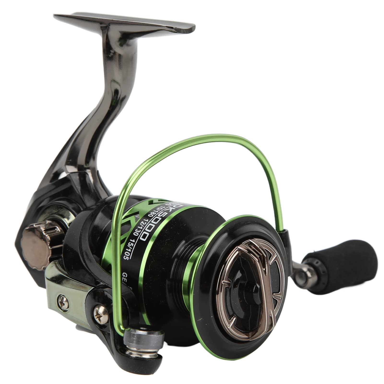 

Spinning Fishing Reel Geometric Cup Shielded Bearing Metal for Fishing Enthusiasts All-metal 5.21 High-Performance (DK5000)