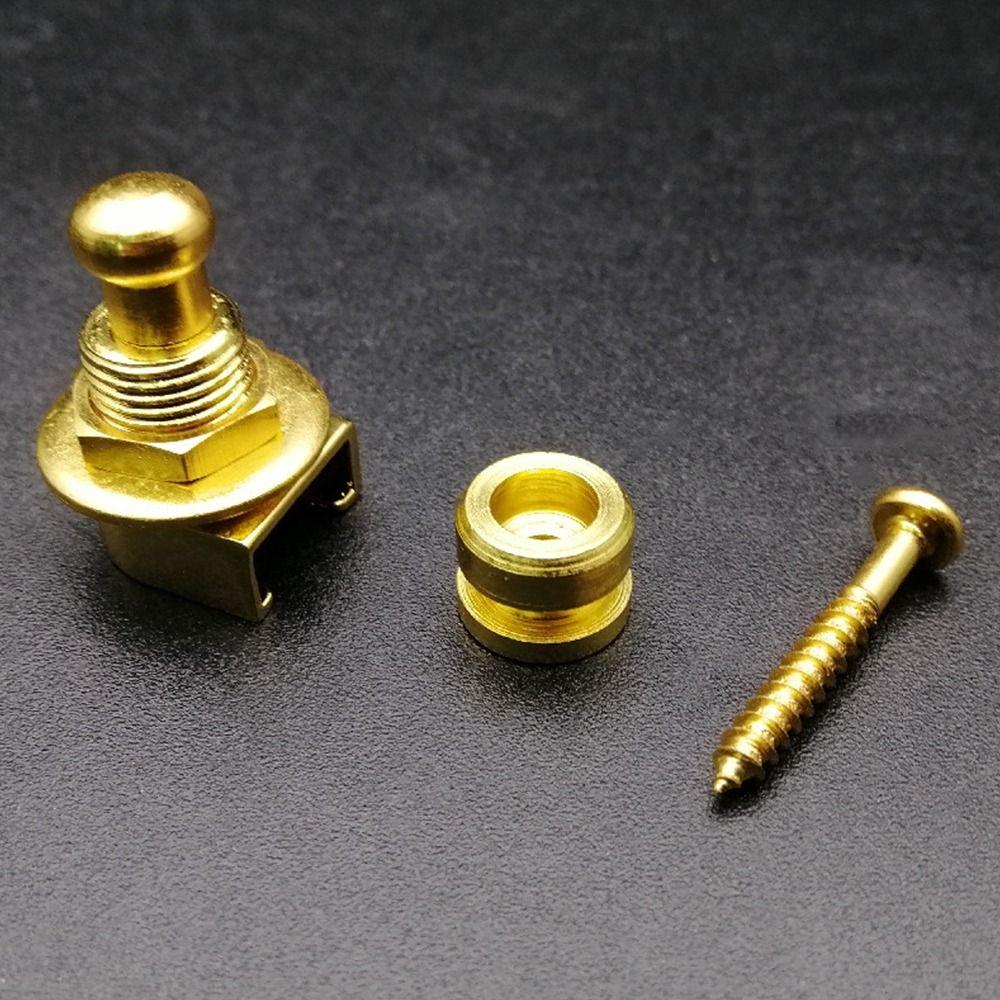 Metal Professional Guitar Strap Lock Button Guitar Strap Locks Bass Belt Blocks Schaller Straplocks