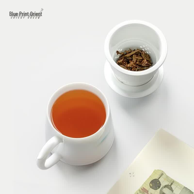 Jingdezhen Ceramic Tea Infuser Cup