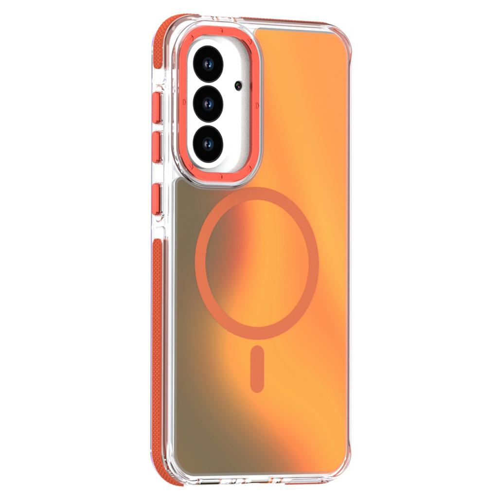 For Samsung Galaxy S26 / S26 Pro Magnetic Case Cute Fluorescent Design TPU Acrylic Phone Back Cover