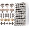 Orifice 0.1-0.5mm 3/16"Male Thread Interface High Pressure Misting Nozzle 5-Type Sprayer Joint Anti Drip Fogging Sprayer 1/10Pcs