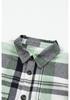 Plaid Long Sleeve Women's Shirt - 2025 European & American Fashion, Loose & Versatile Top