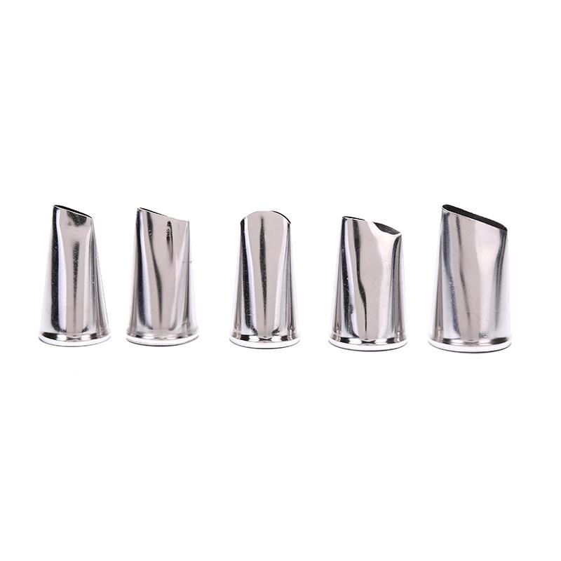 5Pcs/Set Rose Petal Cream Piping Tips Nozzle Cake Pastries Cupcake Decoration