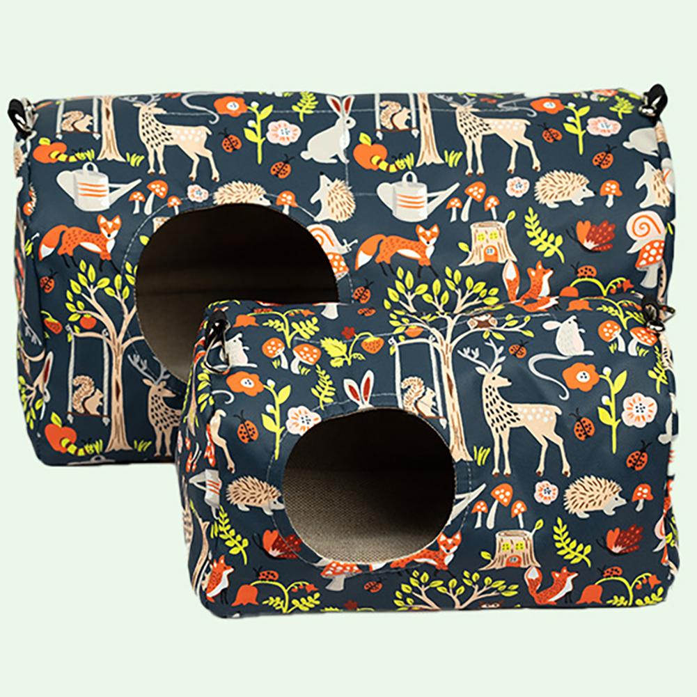 Ptačí hnízdo House Papoušek Závěsná houpací síť Spací postel Omyvatelná Pet Papoušci Závěsná Snuggle Cave Šťastná bouda pro andulku Korela