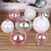 4/5/6cm Colorful Ball Decoration Christmas Tree Hanging Pendant Birthday Party Wedding Transparent Ball Bubble Decor