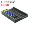LiitoKala Lii-S8 18650 3.7V Lithium & 1.2V Ni-MH 3.2V Battery