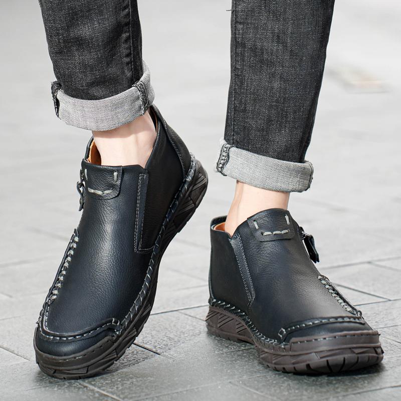 Мужская повседневная обувь средней высоты Мужская обувь большого размера для активного — фото 7