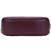 Michael Kors MK Rose Chain Shoulder Strap Quilted Solid Logo Leather Camera Bag Women Shoulder Bag Burgundy 35S1GX0C1U-MERLOT