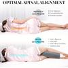 Half Cylinder Leg Pillow Ergonomic Knee Support Pillow Footrest Leg Massage Pad  Orthopedic
