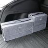 Car Soft Felt Storage Bag Organizer Car Foldable Trunk Bag Car Accessories For Honda Fit Mugen Insight Type S R VTEC DOHC Modulo Vezel Legend RR Si