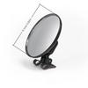 Durable Round Car Auxiliary Rearview Mirror 360 Rotation Wide Angle Convex Adjustable for Car Outdoor Long Term Parking Use