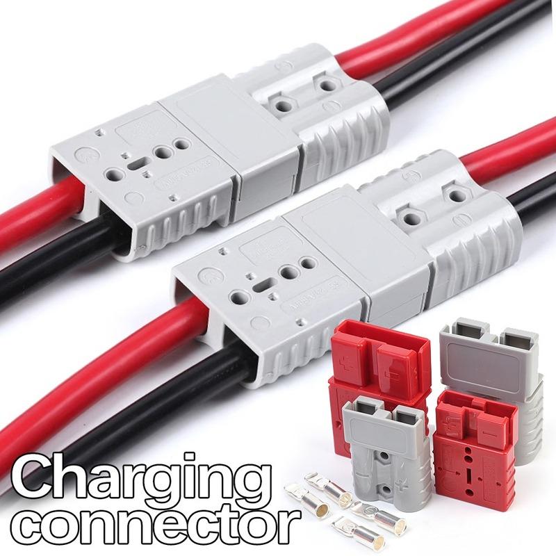 Forklift Battery Connector Plug 50A 120A 175A Quick Connect Disconnect Wire Harness Cable for Winch Trailer Trolling Motor Car