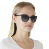 Coach Sunglasses 0HC8271U POLARIZED 5002T3 GREY GRADIENT POLAR LENS 57 BLACK/DARK
