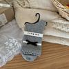 Women in The Autumn and Winter Sweet Bowknot Tube Reactor Socks