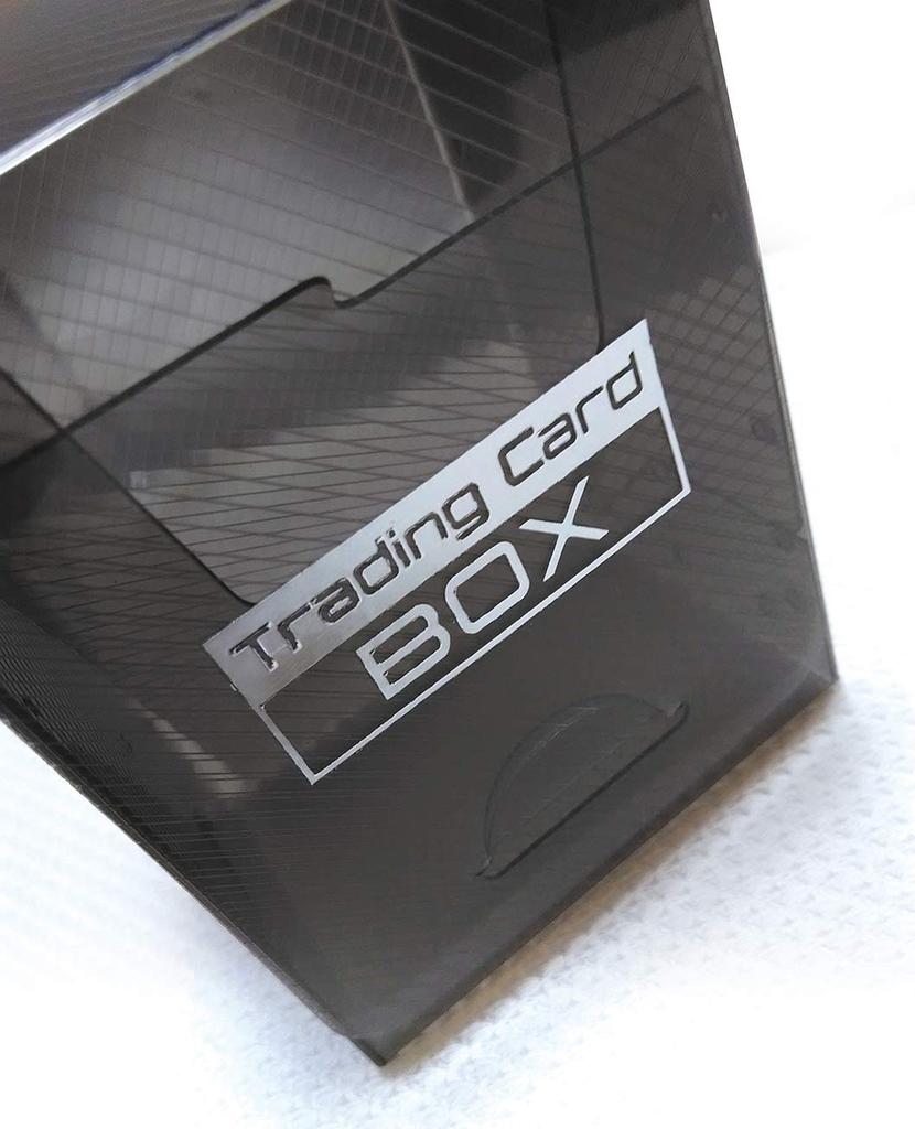 Lunabright TCG Trading Card Deck Set of Compatible with Various Trading Clear Black Case, 4, Cards,