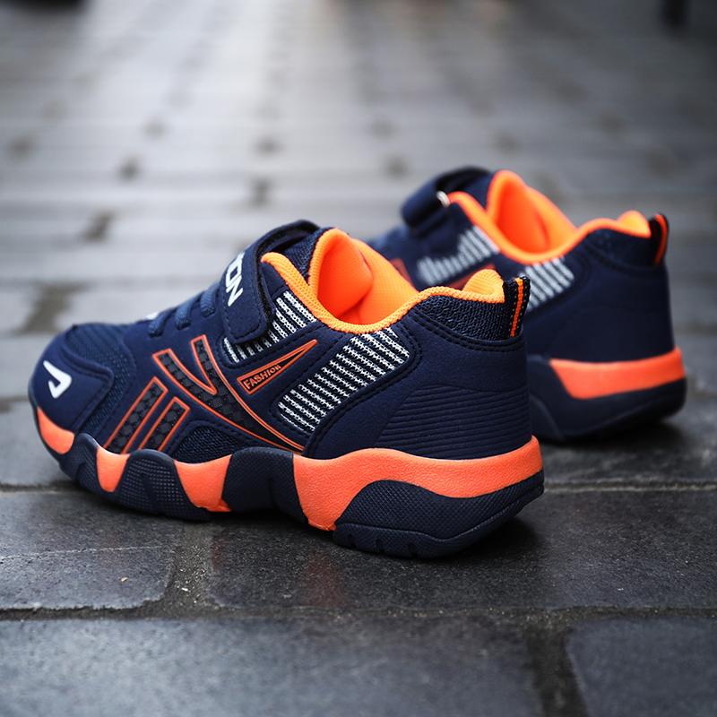 Obuwie dziecięce Chłopięce buty sportowe Siateczkowe buty chłopięce Średni i duzi chłopcy Studenci Obuwie codzienne Obuwie chłopięce